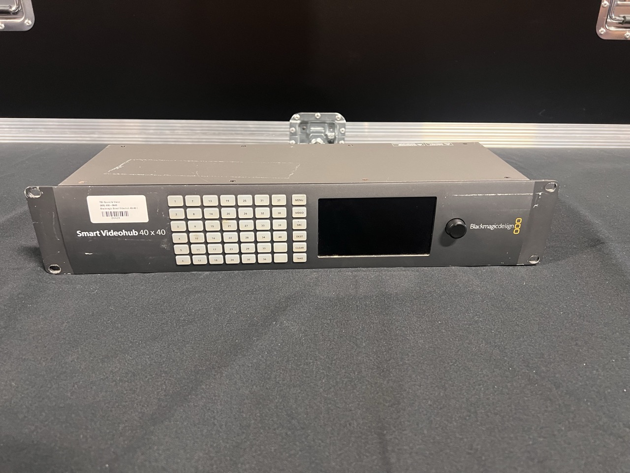 Blackmagic Design Smart Videohub 40x40 6G Router gallery image 1
